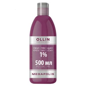 OLLIN, Окисляющая крем-эмульсия Megapolis 1%, 500 мл