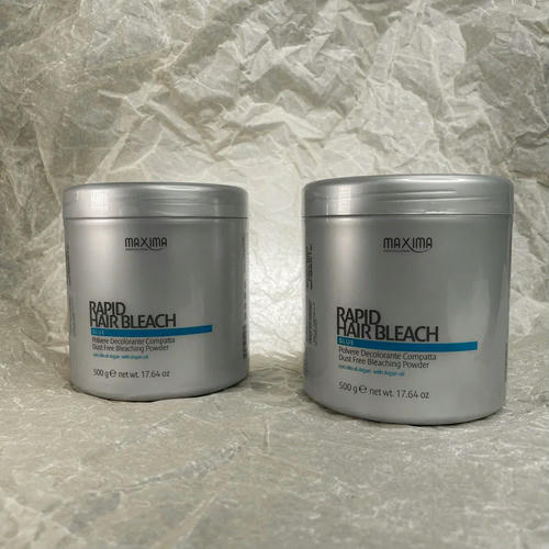 MAXIMA, Набор MAXIMA RAPID HAIR BLEACH BLUE (голубой) обесцвечивающий ПОРОШОК, 500 гр (2 шт)