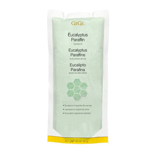GIGI, Парафин с ароматом эвкалипта Eucalyptus Paraffin, 453 гр