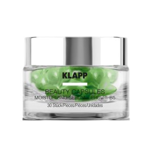 KLAPP, Капсулы для лица Moisturizing Serum + ProVitamin B5 Beauty Capsules, 30 шт
