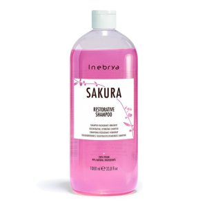 INEBRYA, Шампунь регенерирующий увлажняющий Restorative Shampoo Sakura, 1000 мл
