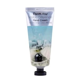 FARMSTAY, Крем для рук с экстрактом черного жемчуга Visible Difference Hand Cream Black Pearl, 100 г