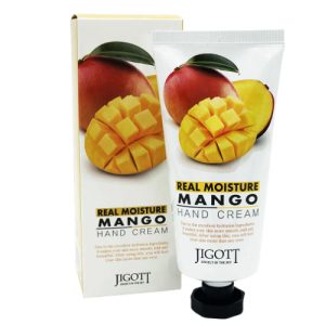 JIGOTT, Увлажняющий крем для рук с маслом манго Real Moisture Mango Hand Cream, 100 мл