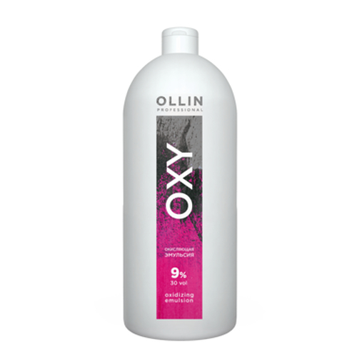 OLLIN, Окисляющая эмульсия Oxy 9% 30vol, 1000 мл