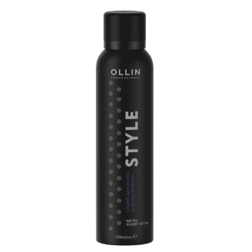 OLLIN, Спрей для волос "Супер-блеск" Ollin Style, 150 мл
