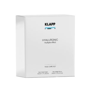 KLAPP, Набор «Гиалуроник день-ночь» (крем + сыворотка) Hyaluronic, 2 х 50 мл