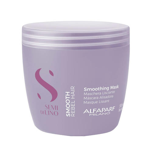 ALFAPARF MILANO, Разглаживающая маска для непослушных волос Smoothing Mask Semi Di Lino Smooth, 500 мл