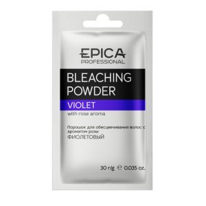 EPICA, Порошок для обесцвечивания Фиолетовый (Саше) Bleaching Powder, 30 гр