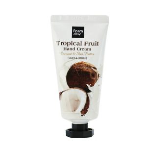 FARMSTAY, Крем для рук "Тропические фрукты" с кокосом и маслом ши Tropical Fruit Hand Cream Coconut & Shea Butter, 50 мл