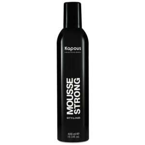 KAPOUS, Мусс для укладки волос сильной фиксации, 400 мл