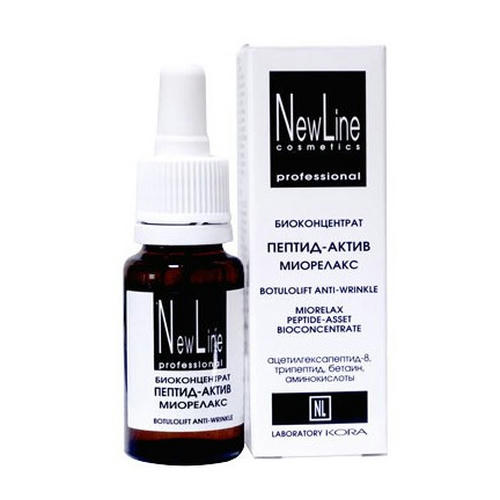 NEW LINE, Биоконцентрат пептид-актив миорелакс, 15 мл