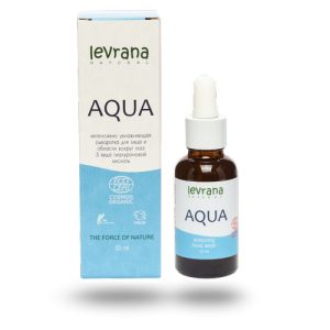 LEVRANA, Увлажняющая сыворотка для лица "AQUA", ECOCERT, 30 мл
