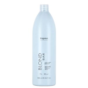 KAPOUS, Кремообразная окислительная эмульсия Blond Cremoxon с экстрактом жемчуга 9%, 1000 мл
