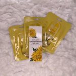 JIGOTT, Набор Крем для рук с экстрактом хризантемы, 100 мл, Тканевая маска для лица с витаминами, 3 шт