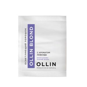 OLLIN, Осветляющий порошок аромат лаванды Blond, 30 г