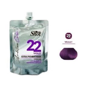 SHOT, Маска для волос эсктра пигмент Extra Pigment Ambition Color 22, 200 мл