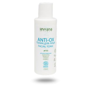 LEVRANA, Тоник для лица "ANTI-OX", ECOCERT, 150 мл