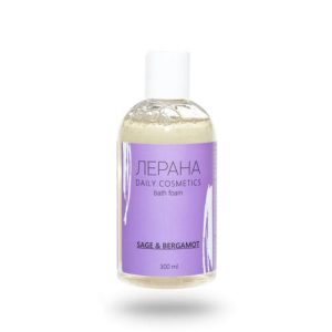 ЛЕРАНА, Пена для ванны шалфей и бергамот, 300 мл