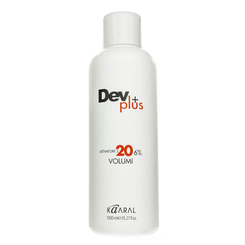 KAARAL, Осветляющая эмульсия 20 Volume 6% Dev Plus, 1000 мл