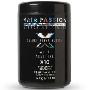 HAIR PASSION, Осветляющая угольная пудра Carbon Fiber Blonde X10, 500 гр