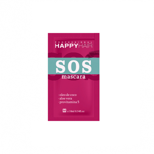 HAPPY HAIR, Маска для волос набор саше SOS Home Line, 50*10 мл