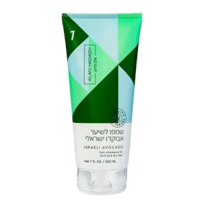 ALAN HADASH, Шампунь бессульфатный для тусклых, сухих и безжизненных волос Israeli Avocado, 200 мл
