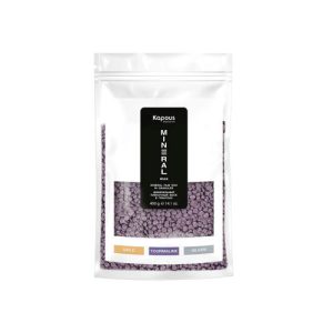 KAPOUS, Минеральный плёночный воск в гранулах Tourmaline Depilation, 400 гр