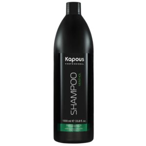 KAPOUS, Шампунь для всех типов волос с ароматом ментола, 1000 мл