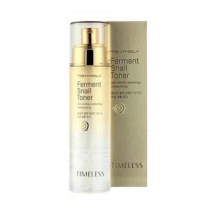 TONYMOLY, Антивозрастной тонер для лица с муцином улитки Timeless Ferment Snail Toner, 140 мл