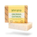 LEVRANA, Натуральное мыло ручной работы Овсянка, 100 гр