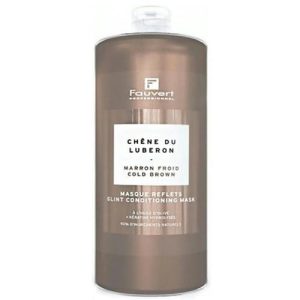 FAUVERT, Оттеночная питательная маска Коричневый тёмный Reflets, 1000 мл