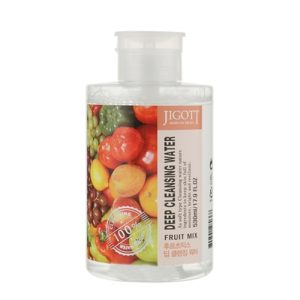 JIGOTT, Очищающая вода с экстрактом фруктов Deep Cleansing Water Fruit Mix, 530 мл