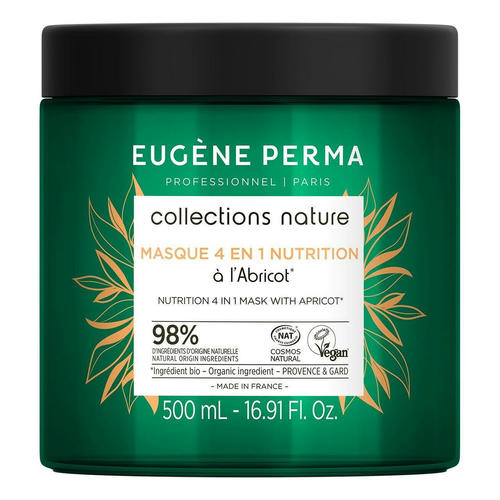 EUGENE PERMA, EUGENE PERMA, Маска для волос восстанавливающая Ши Био 4 в 1 Collections Nature, 500 мл