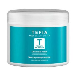 TEFIA, Маска универсальная с экстрактом гамамелиса Treats By Nature, 500 мл