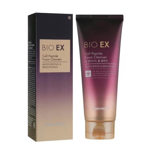 TONYMOLY, Антивозрастная пенка для умывания с пептидами Bio Ex Cell Peptide Foam Cleanser, 150 мл