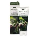 JIGOTT, Очищающая пенка с муцином черной улитки Natural Black Snail Foam Cleansing, 180 мл