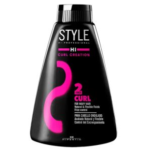 HIPERTIN, Крем для натуральных локонов/вьющихся волос HI STYLE Styling Curl Creation (2), 200 мл