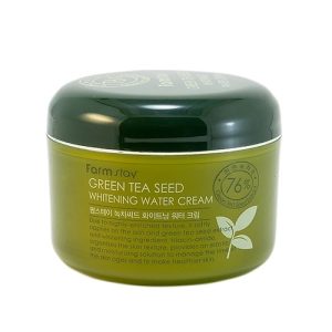 FARMSTAY, Увлажняющий крем с экстрактом семян зеленого чая Green Tea Seed Whitening Water Cream, 100 г