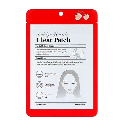 MIZON, Патчи для точечного применения Good Bye Blemish Clear Patch, 44 шт