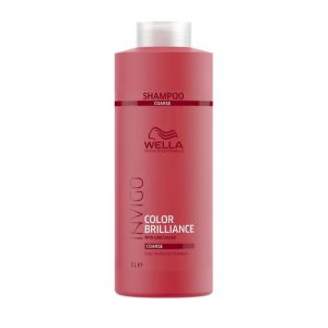WELLA, Шампунь для защиты цвета окрашенных жестких волос Color Brilliance, 1000 мл