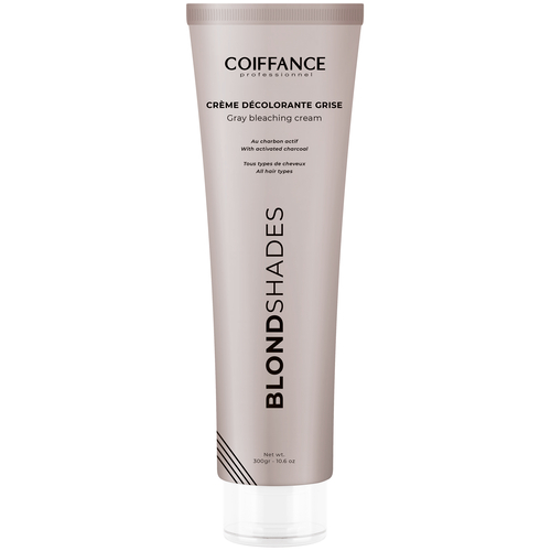 COIFFANCE, Обесцвечивающий крем с активированным углем Blondshades, 300 мл