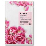 MIZON, Тканевая маска для лица с экстрактом лепестков розы Joyful Time Essence Mask Rose, 1 шт