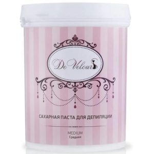 DE VELOURS, Сахарная паста для депиляции средняя Sugarpaste Medium, 330 гр