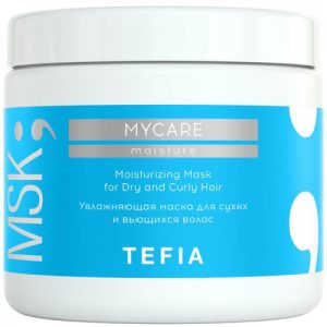 TEFIA, Увлажняющая маска для сухих и вьющихся волос Moisture Mycare, 500 мл