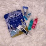 FARMSTAY, Скрабы с гиалуроновой кислотой и коллагеном 7 гр*2, Филлеры MASIL для увеличения объема и восстановления волос 7 мл*2, LA'DOR, Сыворотка с кератином для секущихся кончиков 15 мл, EKEL Тканевая маска для лица ультраувлажняющая 1 шт