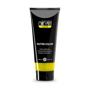 NIRVEL, Питательная гель-маска для волос Nutre Color LEMON, 200 мл