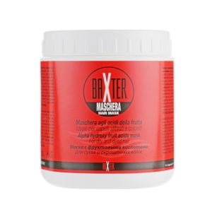 PUNTI DI VISTA, Маска увлажняющая для волос с нежными фруктовыми кислотами Baxter, 1000 мл