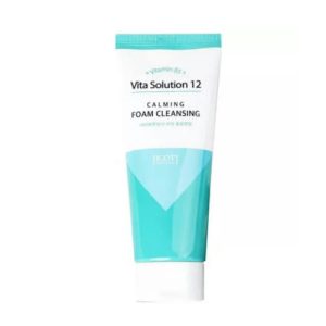 JIGOTT, Очищающая пенка для умывания Vita Solution 12 Calming Foam Cleansing, 180 мл