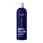 OLLIN, Антижелтый шампунь для волос Anti-Yellow, 500 мл