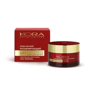 KORA, Крем ночной регенерирующий PREMIUM LINE, 50 мл